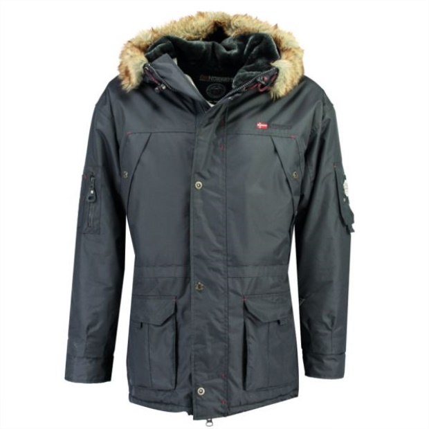 Geografisk Norge Parka De Hombre Abiosaure Azul Marino Marine