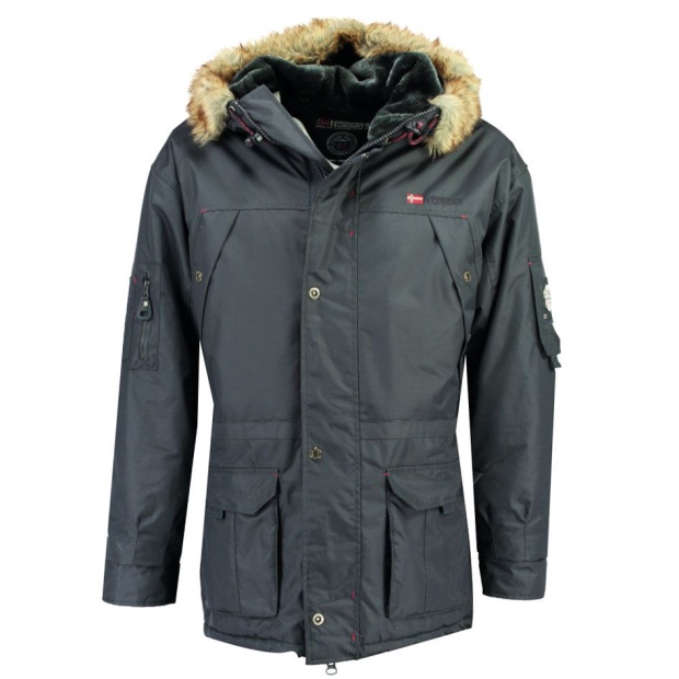 Geografisk Norge Parka De Hombre Abiosaure Azul Marino Marine