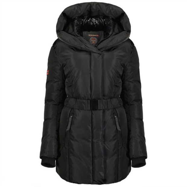 Geografisk Norge Ablackstone Mujer Negro Svart