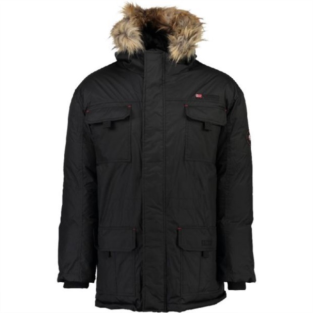 Geografisk Norge Parka De Hombre Active Negro Black