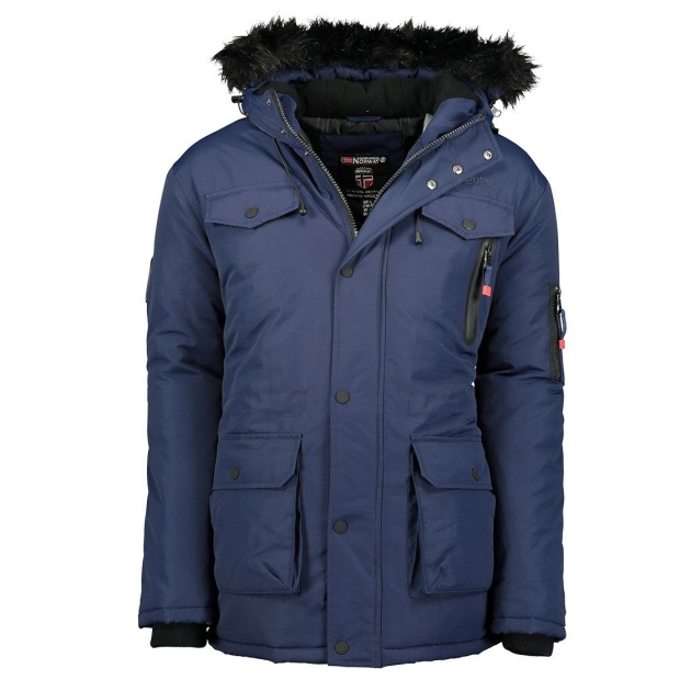 Geografisk Norge Parka De Hombre Alcaline Azul Marino Marinen