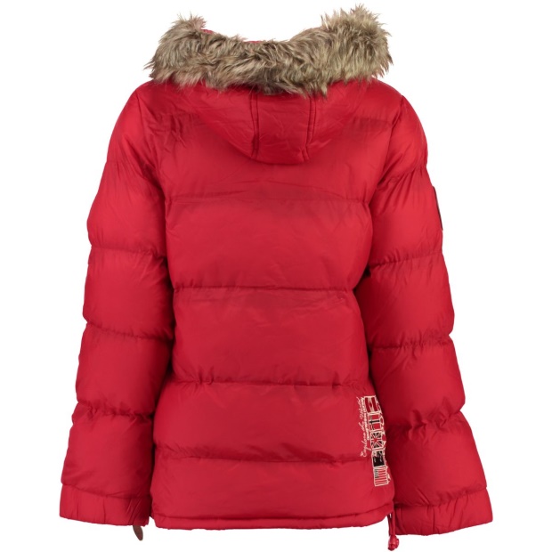 Geografisk Norge Chaqueta De Mujer Anson Rojo Red