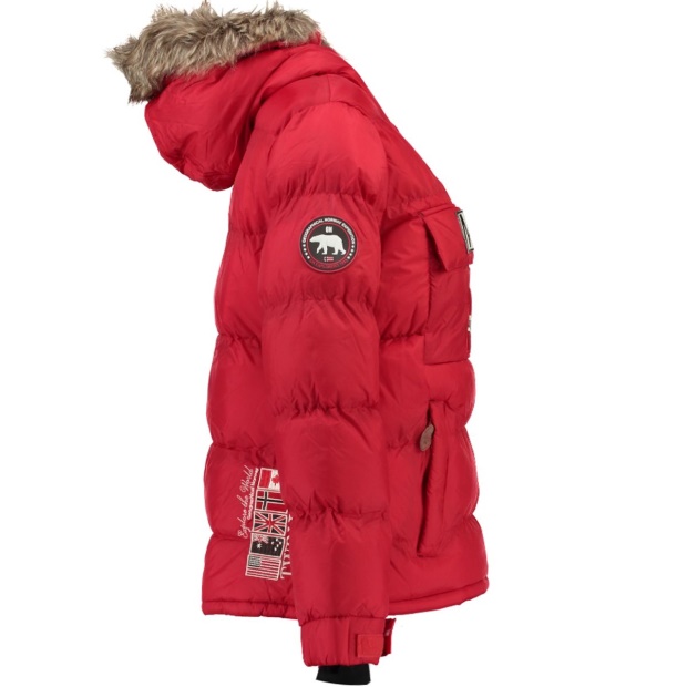 Geografisk Norge Chaqueta De Mujer Anson Rojo Red