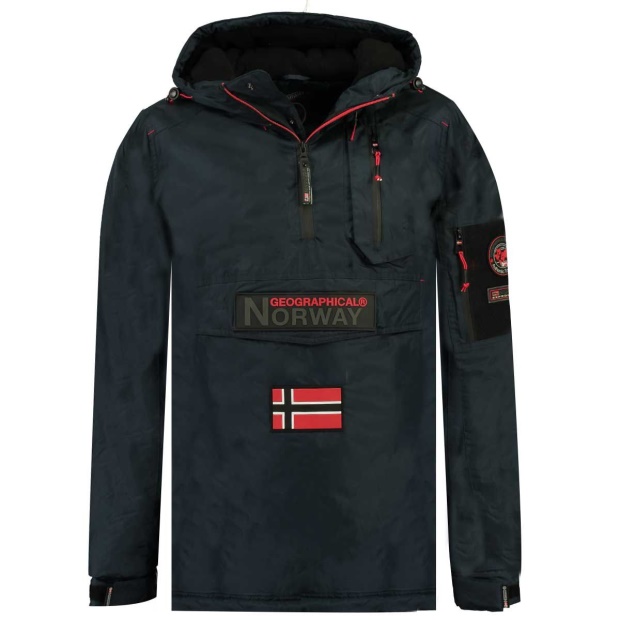 Geografisk Norge Parka De Hombre Barker Azul Marino Marine