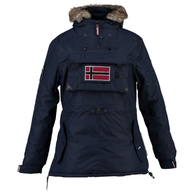 Geografisk Norge Parka De Mujer Baby Azul Marino Marine