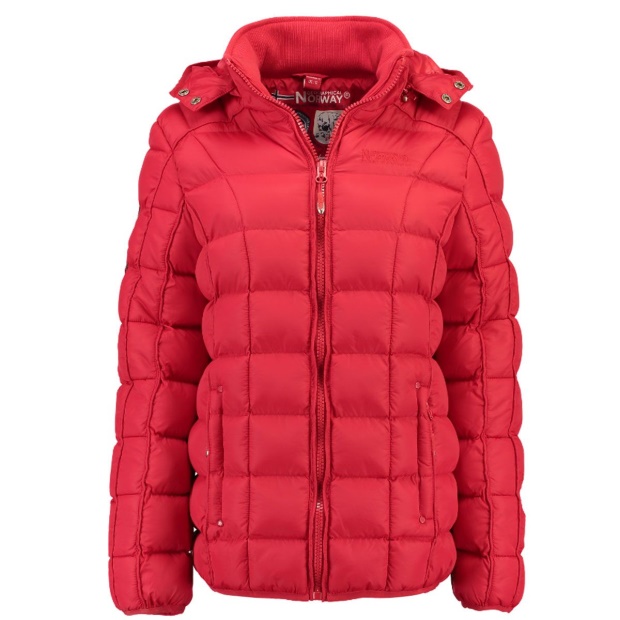 Geografisk Norge Chaqueta De Mujer Barbouille Rojo Red