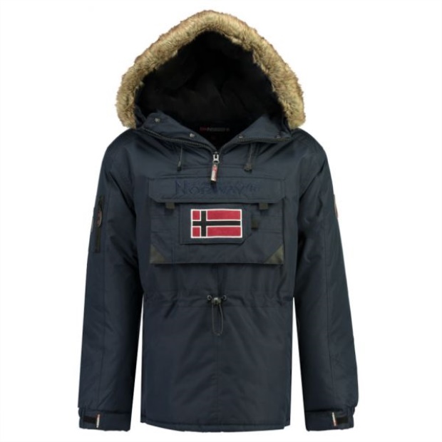 Geografisk Norge Parka De Hombre Beco Azul Marino Marine