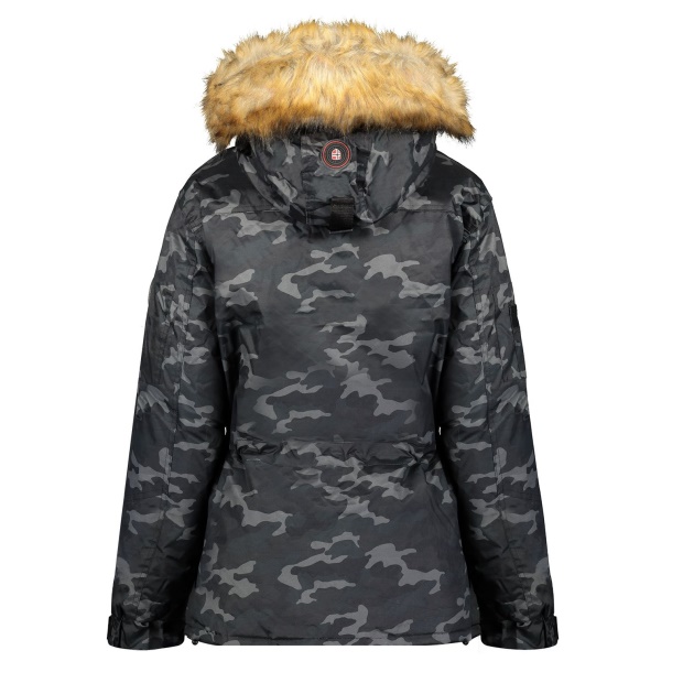 Geografisk Norge Parka De Mujer Bellaciao Camo Negro Black