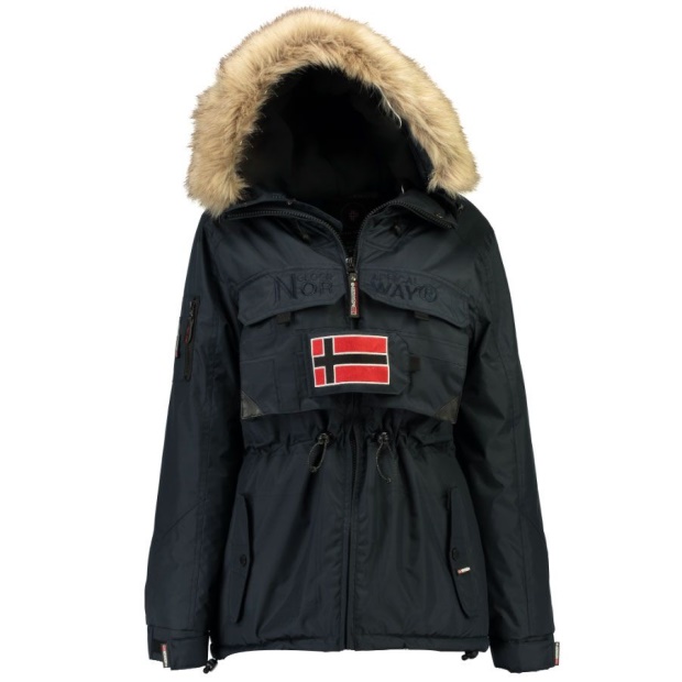 Geografisk Norge Parka De Niña Bellaciao Azul Marino Marine