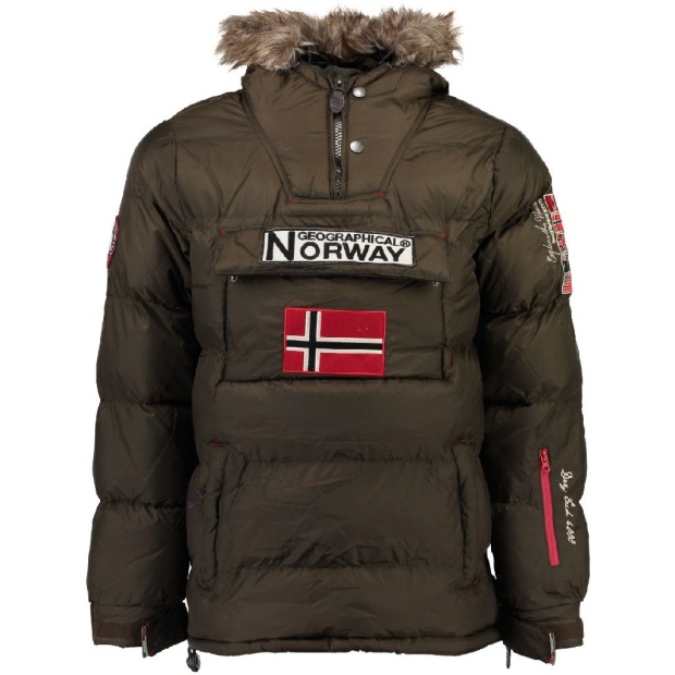 Geografisk Norge Chaqueta De Niño Boker Caqui Kaki