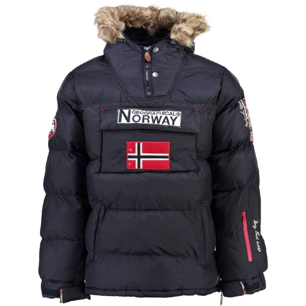 Geografisk Norge Chaqueta De Niño Boker Azul Marino Marinen