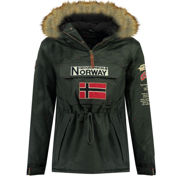 Geografisk Norge Parka De Hombre Boomerang Gris Oscuro Grå