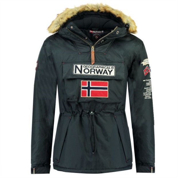 Geografisk Norge Parka De Hombre Boomerang Azul Marino Marinen