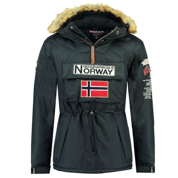 Geografisk Norge Parka De Hombre Boomerang Azul Marino Marinen