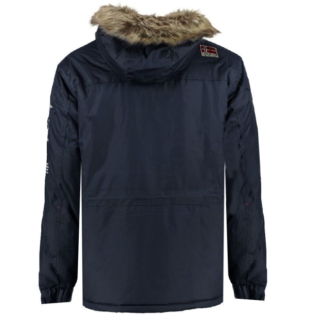 Geografisk Norge Parka De Hombre Boomerang Azul Marino Marinen
