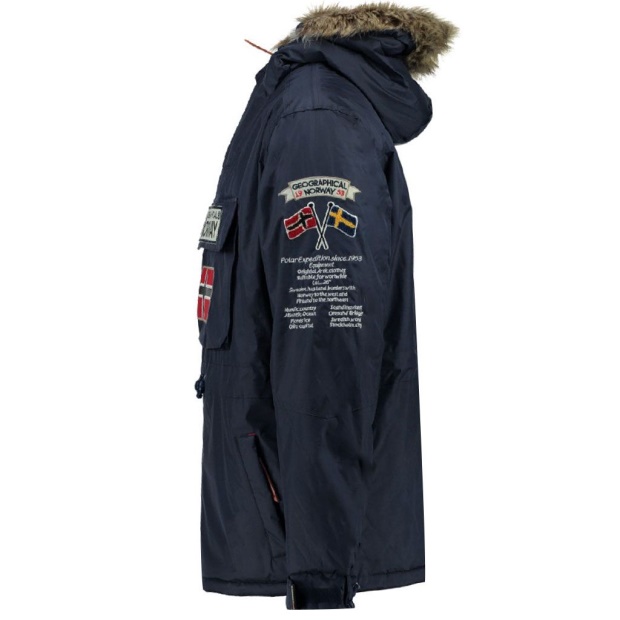 Geografisk Norge Parka De Hombre Boomerang Azul Marino Marinen