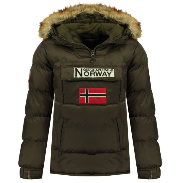 Geografisk Norge Chaqueta De Hombre Boker Caqui Kaki