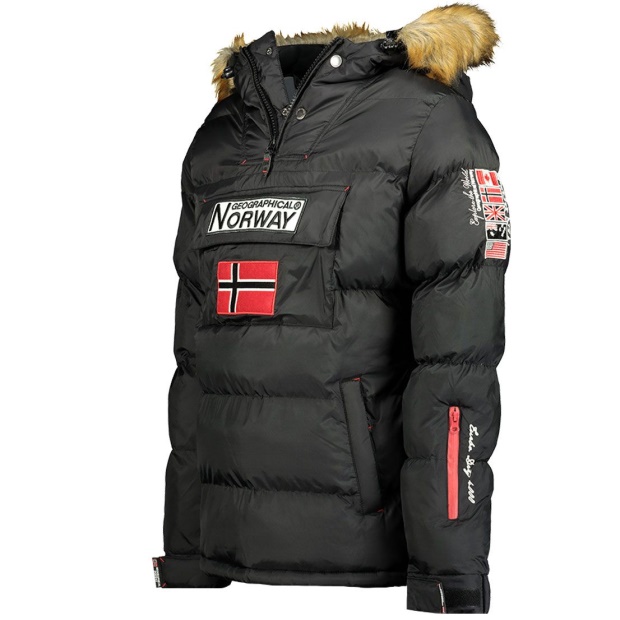 Geografisk Norge Chaqueta De Hombre Boker Negro Svart