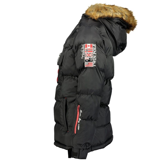 Geografisk Norge Chaqueta De Hombre Boker Negro Svart