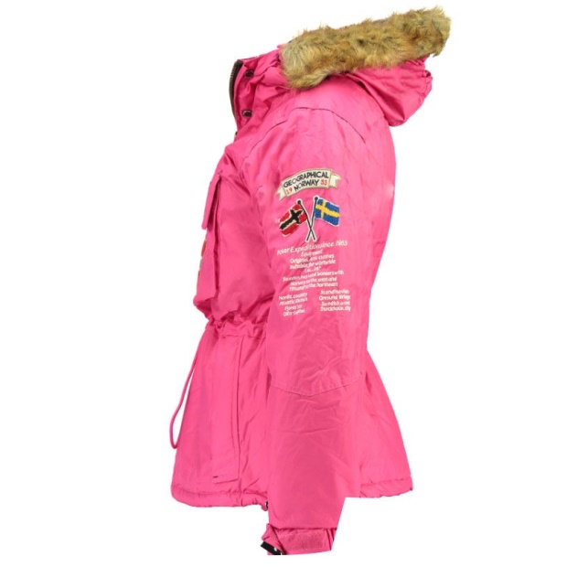 Geografisk Norge Parka De Mujer Boomera Fucsia Fucsia