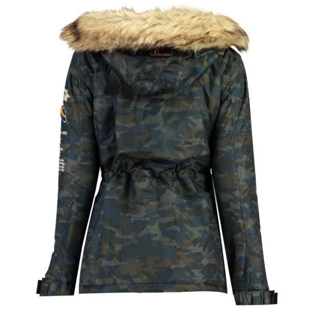 Geografisk Norge Parka Mujer Boomera Cam0 Azul Marino Marinen