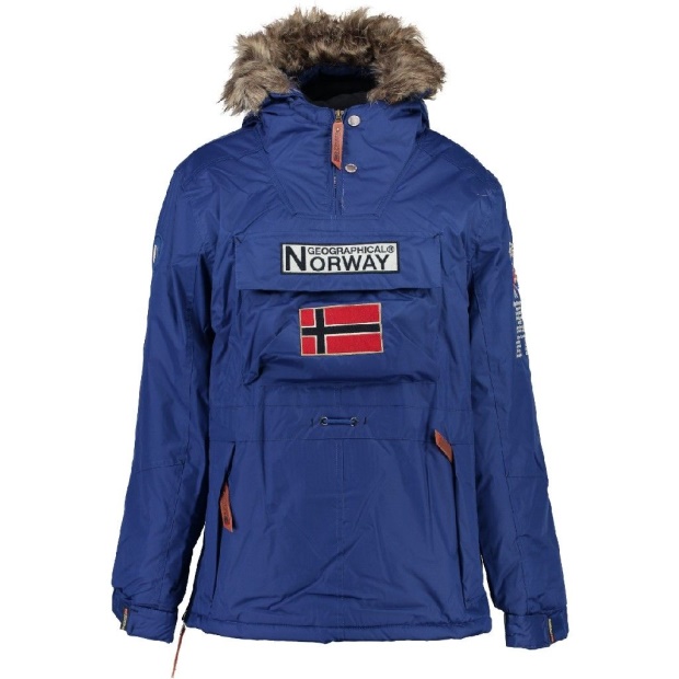 Geografisk Norge Parka De Hombre Boomerang Azul Eléctrico Blue