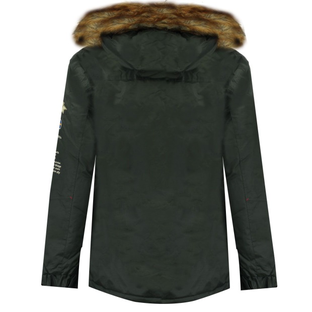 Geografisk Norge Parka De Niño Boomerang Gris Oscuro Grå