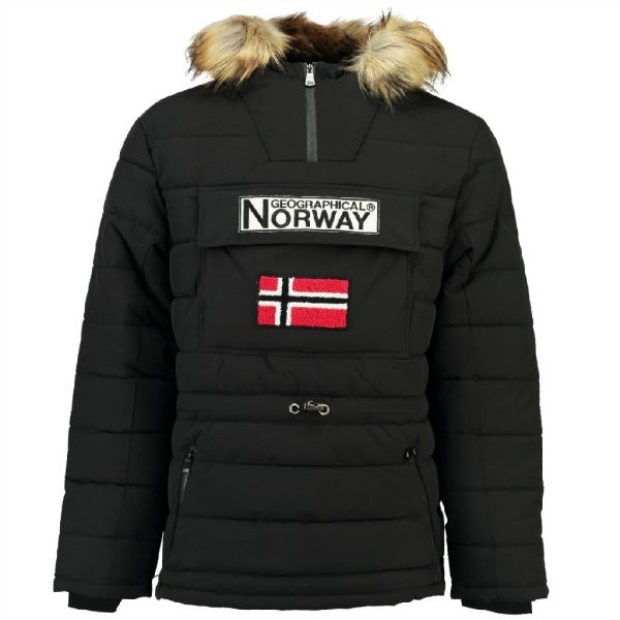 Geografisk Norge Chaqueta De Hombre Casimodo Negro Svart