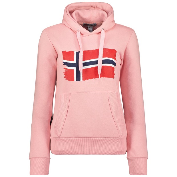 Geografisk Norge Sudadera De Mujer Firenze Rosa Claro Rosa