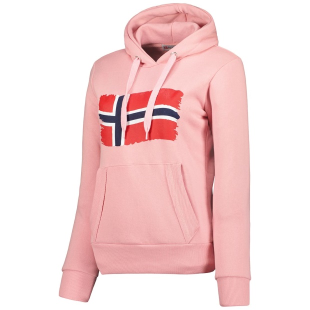 Geografisk Norge Sudadera De Mujer Firenze Rosa Claro Rosa