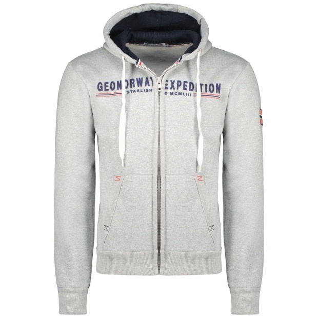 Geografisk Norge Gasille Hombre Gris Claro Grå