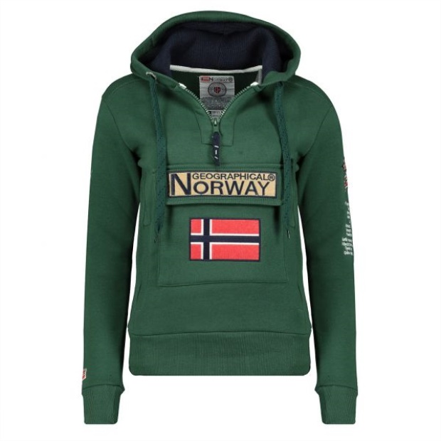 Geografisk Norge Sudadera De Hombre Gymclass Verde Oscuro Oscuro