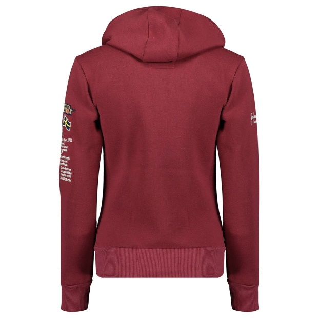 Geografisk Norge Sudadera De Hombre Gymclass Burdeos Burdeos