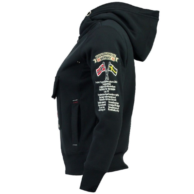 Geografisk Norge Sudadera De Mujer Gymclass Azul Marino Marinen