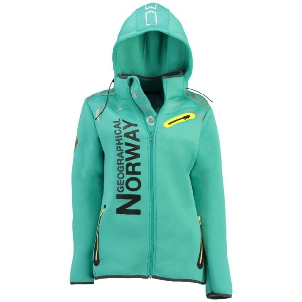 Geografisk Norge Parka De Mujer Revolusjon Laguna / Amarillo Laguna