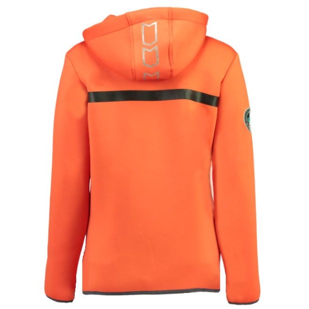 Geografisk Norge Parka De Mujer Revolusjon Llamativo Coral / Azul Coral