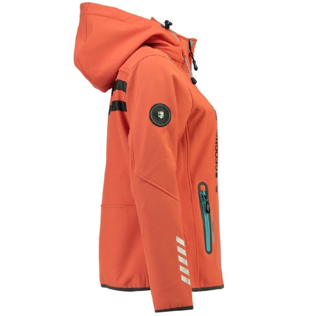 Geografisk Norge Chaqueta Softshell De Mujer Reine Coral Coral