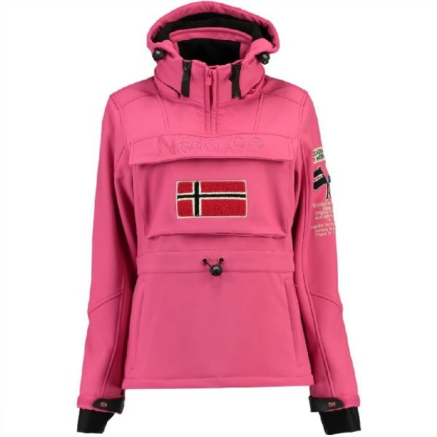Geografisk Norge Chaqueta Softshell De Mujer Tilsit Fucsia Fucsia